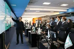 بازدید معاون اجتماعی و پیشگیری از وقوع جرم قوه قضایی از مرکز مانیتورینگ پلتفرم‌های دیجیتال همراه اول 