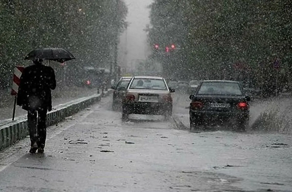 صدور دو هشدار نارنجی برای ورود سامانه بارشی جدید و رگبار باران به کشور