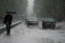 صدور دو هشدار نارنجی برای ورود سامانه بارشی جدید و رگبار باران به کشور