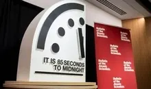 «ساعت آخرالزمان»؛ تنها ۸۵ ثانیه تا نیمه‌شب!
