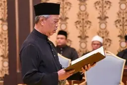 نخست وزیر جدید مالزی سوگند یاد کرد
