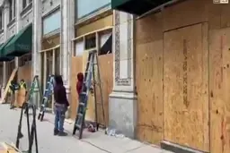 واشنگتن دی سی برای چهارشنبه طوفانی در حال آماده شدن است + ویدئو