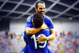 واکنش همسر فابرگاس به سبیل همسرش به زبان فارسی