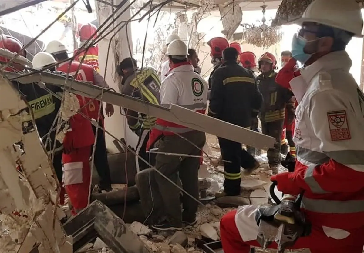 انفجار واحد مسکونی در اهواز / ۱۲ مصدوم حادثه به مرکز درمانی انتقال یافتند 