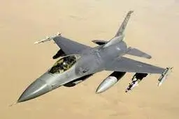 اف۱۶ آمریکایی‌ها در میشیگان سقوط کرد