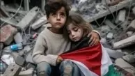 فاجعه انسانی در اوج بحران | سقوط ناگوار مردم غزه در حین دریافت کمک های بشردوستانه +ویدئو