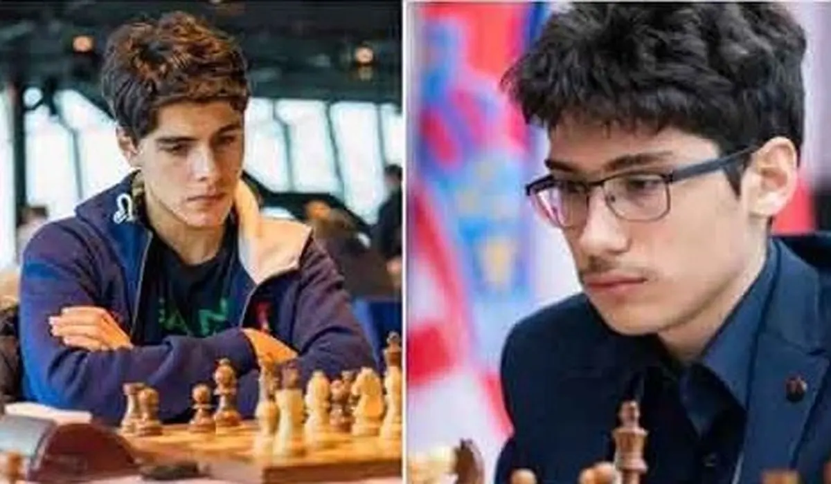 تصویر غم انگیز از دو شطرنج باز ایرانی، رو به روی هم! 