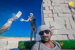 کار در معدن سنگ آهک 