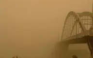 گرد و غبار اخیر خوزستان به 67 برابر حدمجاز رسید