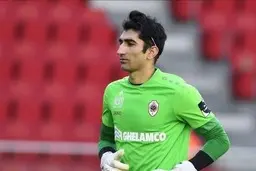  بیرانوند در تمرین بوآویشتا +عکس