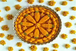 طرز تهیه حلوای شیر مقوی و خوشمزه | سه سوته حلوای شیر بپز + ویدیو 