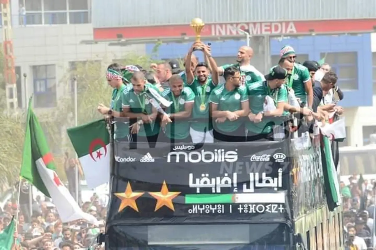 تصایر جشن قهرمانی الجزایر