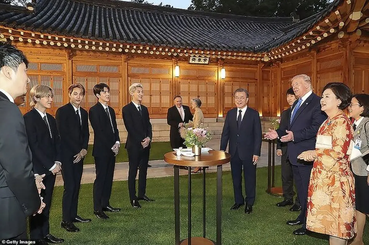 کره‌جنوبی با غذای مورد علاقه ترامپ، از او پذیرایی کرد / دعوت از یک ستاره گلف برای ضیافت شام