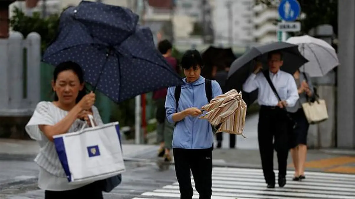 ویدئو : طوفان فاکسای در ژاپن