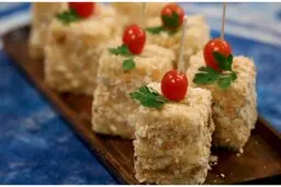 طرز تهیه کیک مرغ | یه فینگرفود لذیذ برای تولد و دورهمی +ویدئو