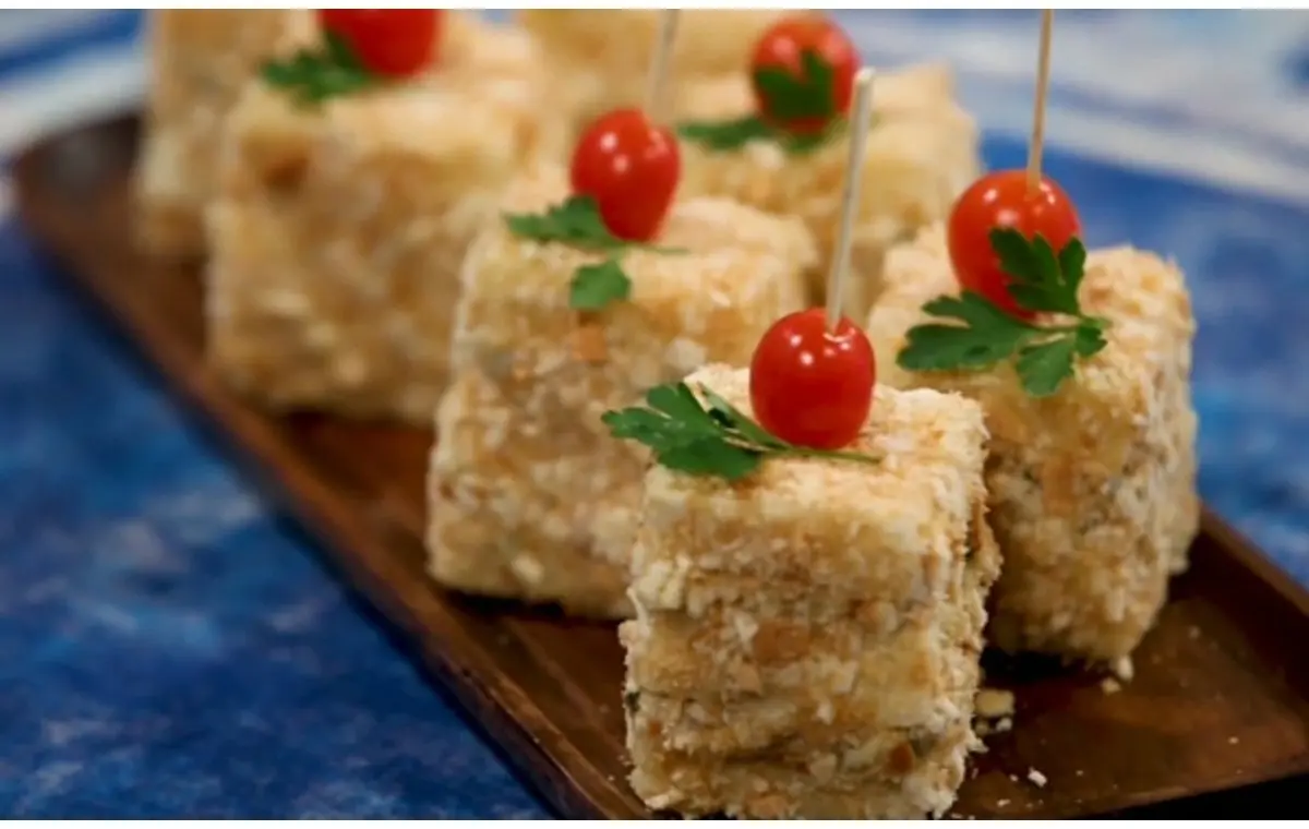 طرز تهیه کیک مرغ | یه فینگرفود لذیذ برای تولد و دورهمی +ویدئو