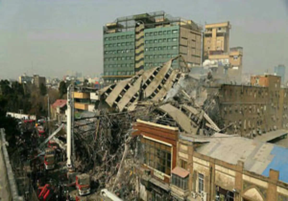 بازتاب حادثه ساختمان پلاسکو در رسانه‌های خارجی