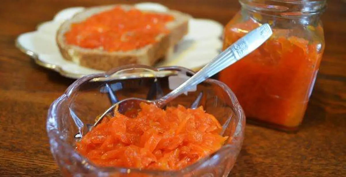 طرز تهیه مربای هویج خانگی