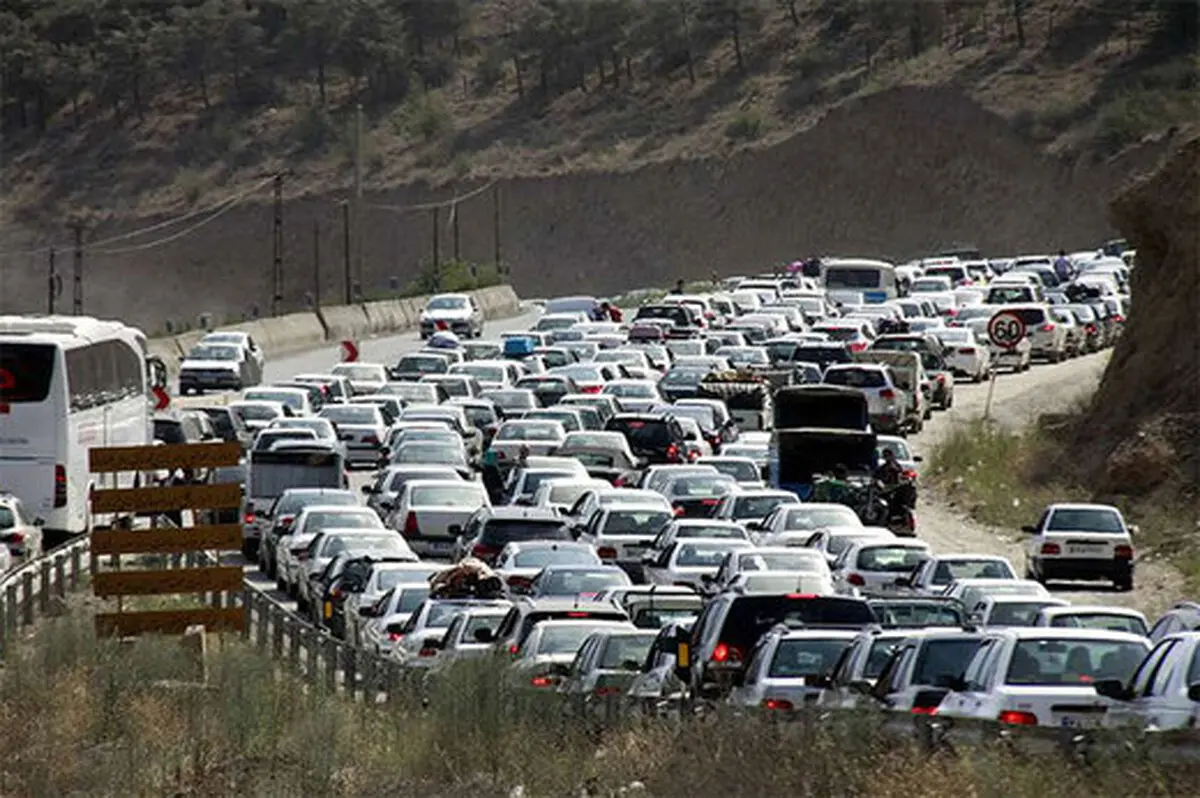 جاده‌های شمال همچنان پر ترافیک