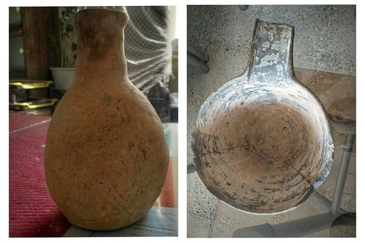 کشف اشیا عتیقه هزار ساله در کلاله