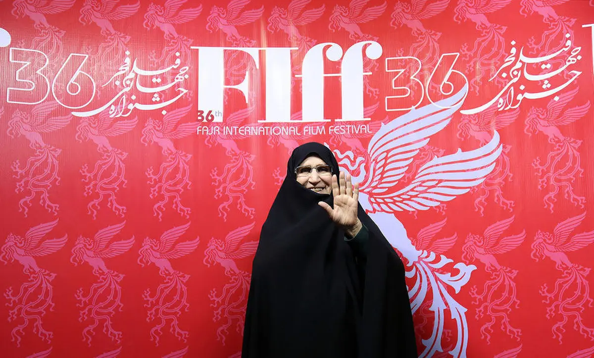 حضور دختر امام (ره) در روز پنجم جشنواره فیلم
