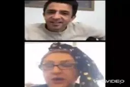 حمله مریم امیرجلالی به مجید یاسر در لایو: من مثل تو پول‌دوست نیستم!+ویدئو