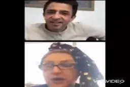 حمله مریم امیرجلالی به مجید یاسر در لایو: من مثل تو پول‌دوست نیستم!+ویدئو