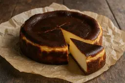 طرز تهیه چیزکیک سن‌سباستین | از کیک های تو کافه هم بهتر می‌شه! +ویدئو