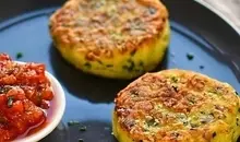 کوکو سیب زمینی با پیاز و جعفری درست کن، محشر میشه | طرز تهیه کوکو سیب زمینی با پیاز و جعفری به روش رستورانی + ویدئو 