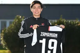  تمدیدقرارداد آناهیتا زمانیان اولین بازیکن ایرانی یوونتوس 