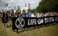 دور تازه اعتراض فعالان محیط زیست در لندن