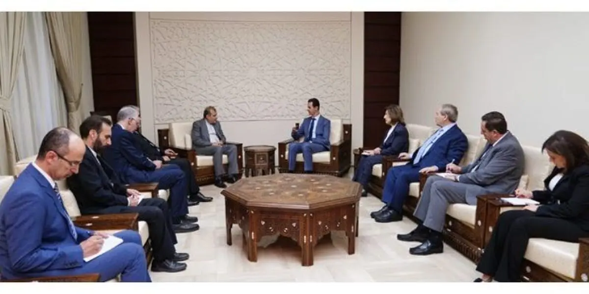 بشار اسد: سوریه در برابر هر تهدیدی در کنار ایران می ایستد