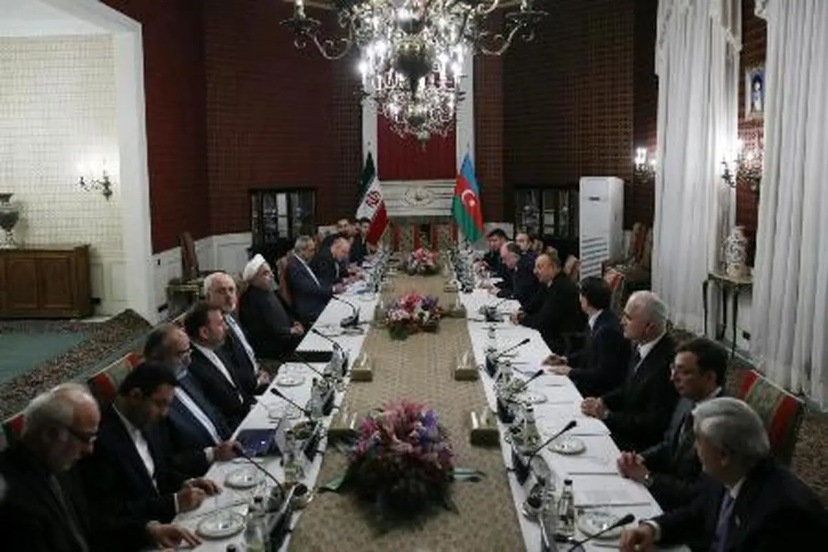 روحانی:هیچ محدودیتی برای ‏گسترش روابط تهران – باکو وجود ندارد
