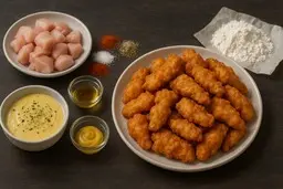 طرز تهیه جوجه چینی ترد و خوشمزه با سس تارتار خانگی+ ویدیو 

