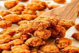 آب دستته بذار زمین بیا بهت چیکن پاپکورنKFC روبخور | طرز تهیه چیکن پاپکورن KFC + ویدئو