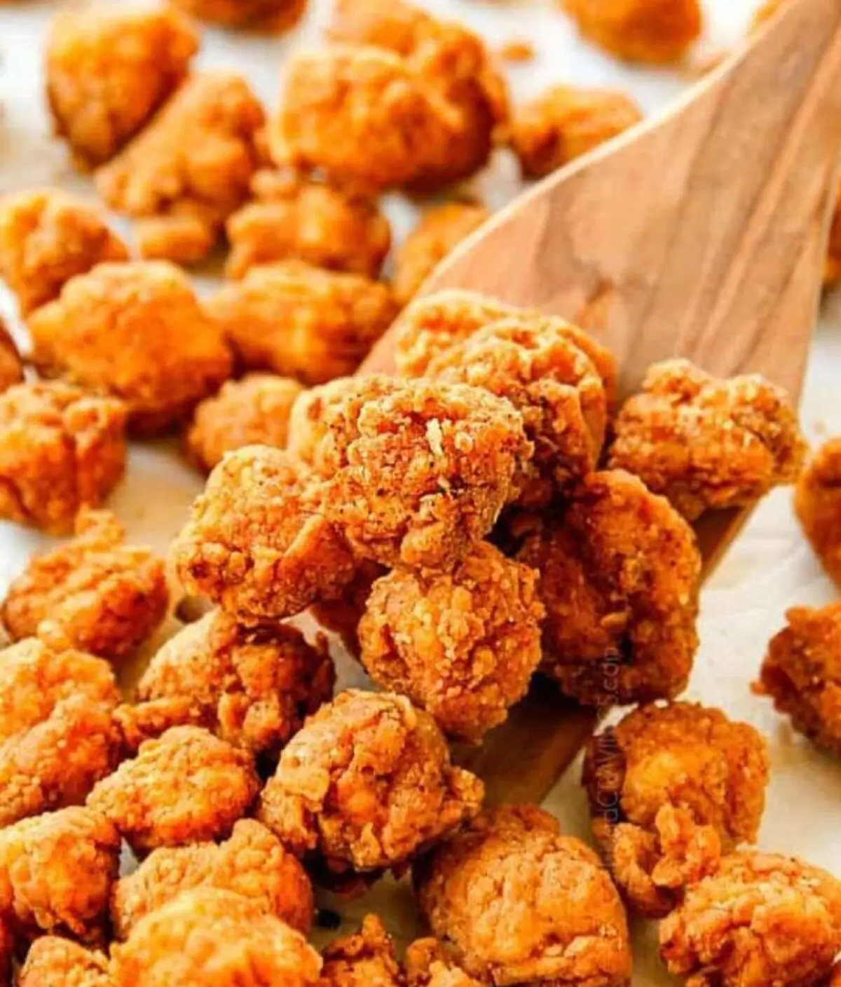 آب دستته بذار زمین بیا بهت چیکن پاپکورنKFC روبخور | طرز تهیه چیکن پاپکورن KFC + ویدئو