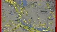 صدور مجوز 2.6 میلیون پرواز عبوری از آسمان ایران در سال گذشته