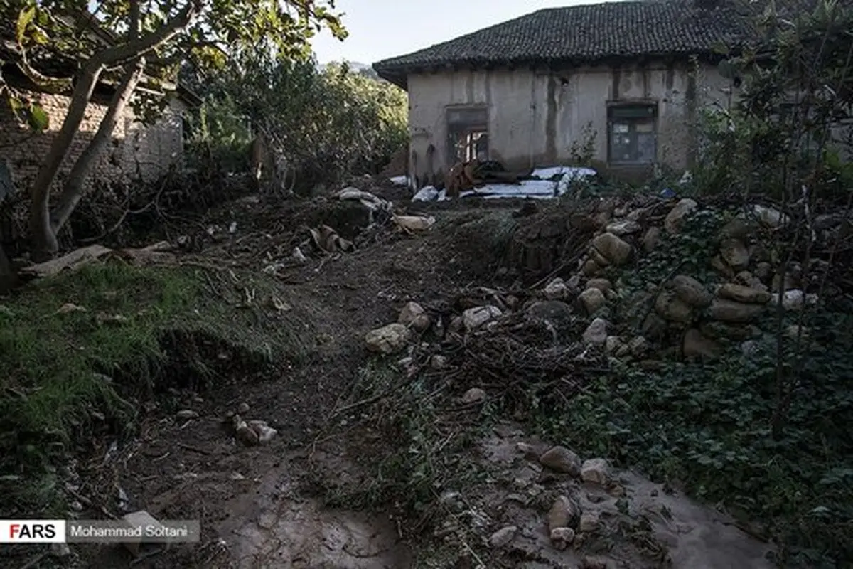 تصاویر | خساراتی که سیل در مازندران ایجاد کرد