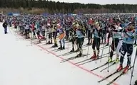 اولین اسکی ماراتن روسیه بعد از کرونا رکوردشکنی کرد