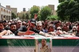 اسامی ۱۳ سرباز شهید حمله رژیم صهیونیستی به زندان اوین منتشر شد