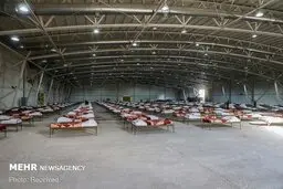 تخلیه نقاهتگاه نمایشگاه بین‌المللی تهران 