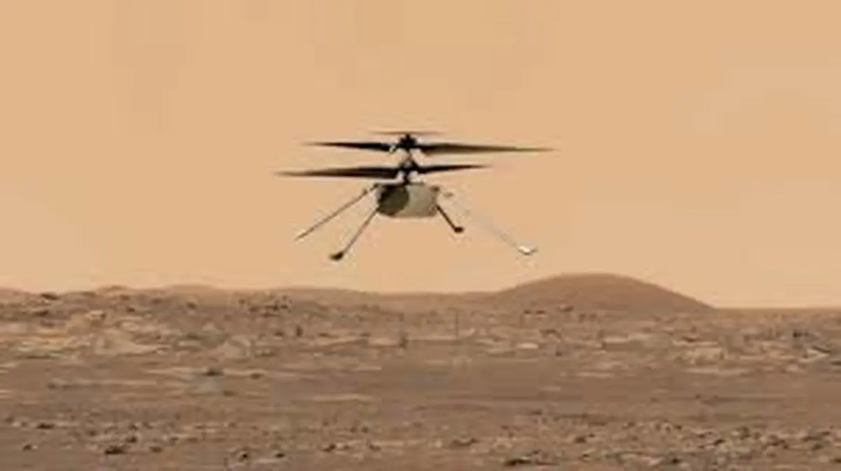 هلی‌کوپتر مریخی |  برای ششمین بار  پرواز هلی‌کوپتر مریخی مختل شد