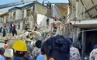 ریزش ساختمان ۴ طبقه در کرمانشاه |  ۸ کشته تاکنون + ویدئو