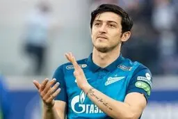 پست فارسی باشگاه زنیت پس از جدایی سردار آزمون +عکس