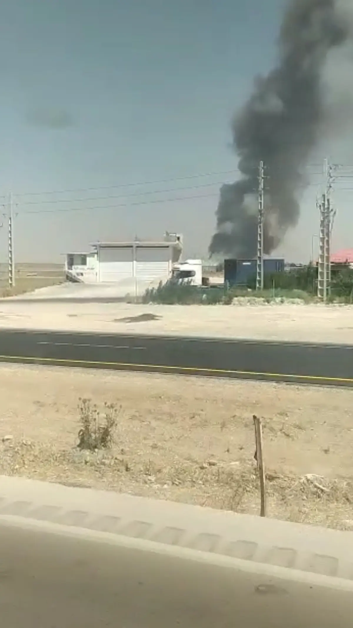 سقوط یک فروند بالگرد ساعتی پیش؛ مرودشت در مسیر شیراز + ویدئو