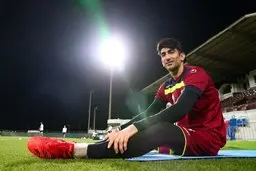 حضور علیرضا بیرانوند در تمرینات امروز  | علیرضا بیرانوند با ماسک مخصوص در زمین + ویدئو