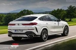 جدیدترین بی‌ام‌و x6 با پلاک ملی در تهران + عکس