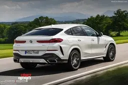 جدیدترین بی‌ام‌و x6 با پلاک ملی در تهران + عکس