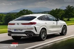 جدیدترین بی‌ام‌و x6 با پلاک ملی در تهران + عکس