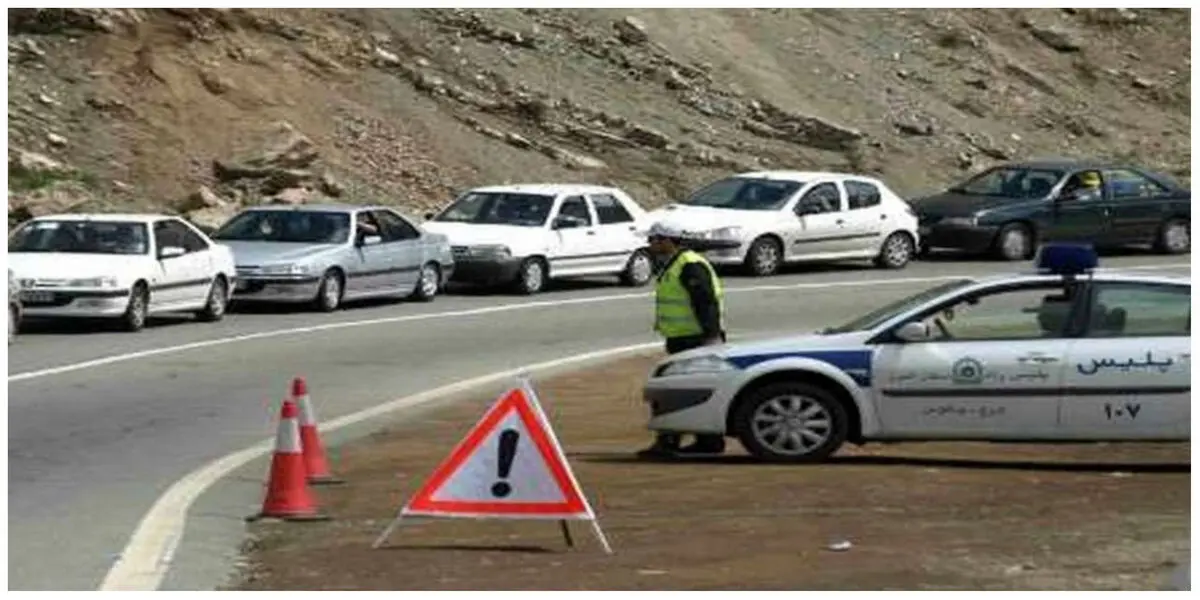 ترافیک در جاده چالوس | پلیس مازندران محور را یک‌طرفه اعلام کرد